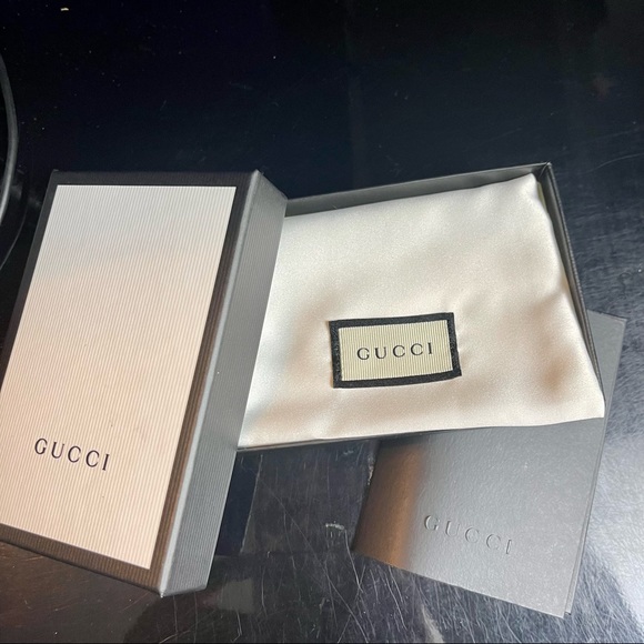 NWT Gucci Ophidia Suede Card Case - Picture 5 of 7